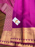 Ashoka Lakshmi , elegant Pure Kanjeevaram Bridal Silk Saree for women -SACHI001PKS