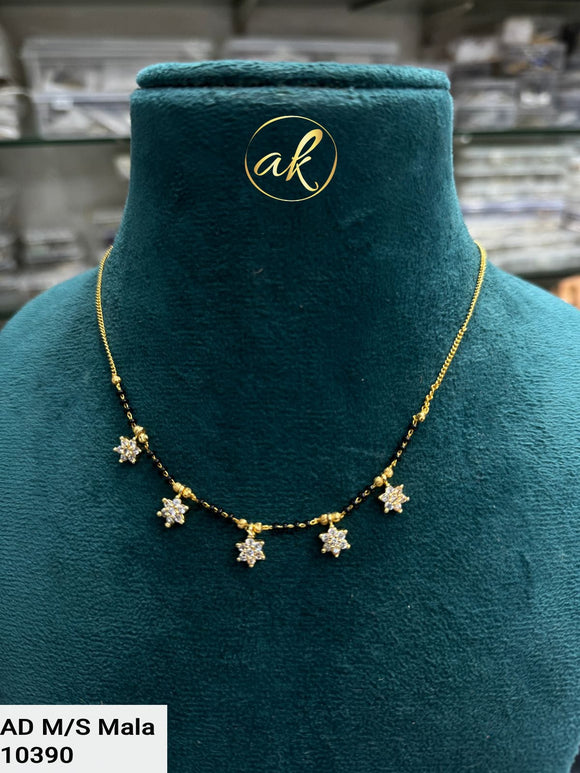 Avantika , American Diamond Mangal sutra Necklace for women -LR001MSA