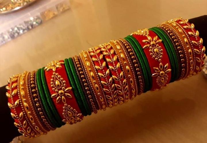 Silk Thread Bangles TT01 –