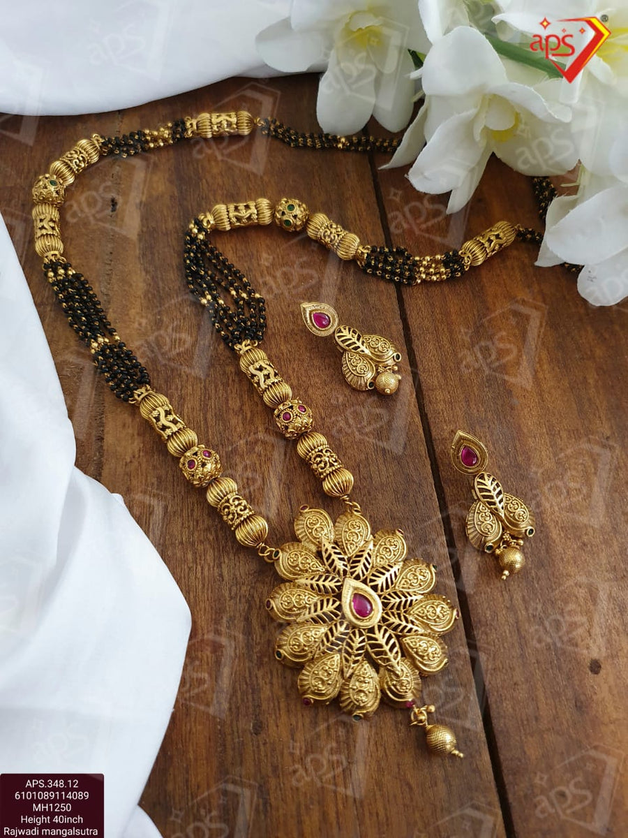 Aagri Koli Mangalsutra Aagri Koli Style Agri Style Mangalsutra