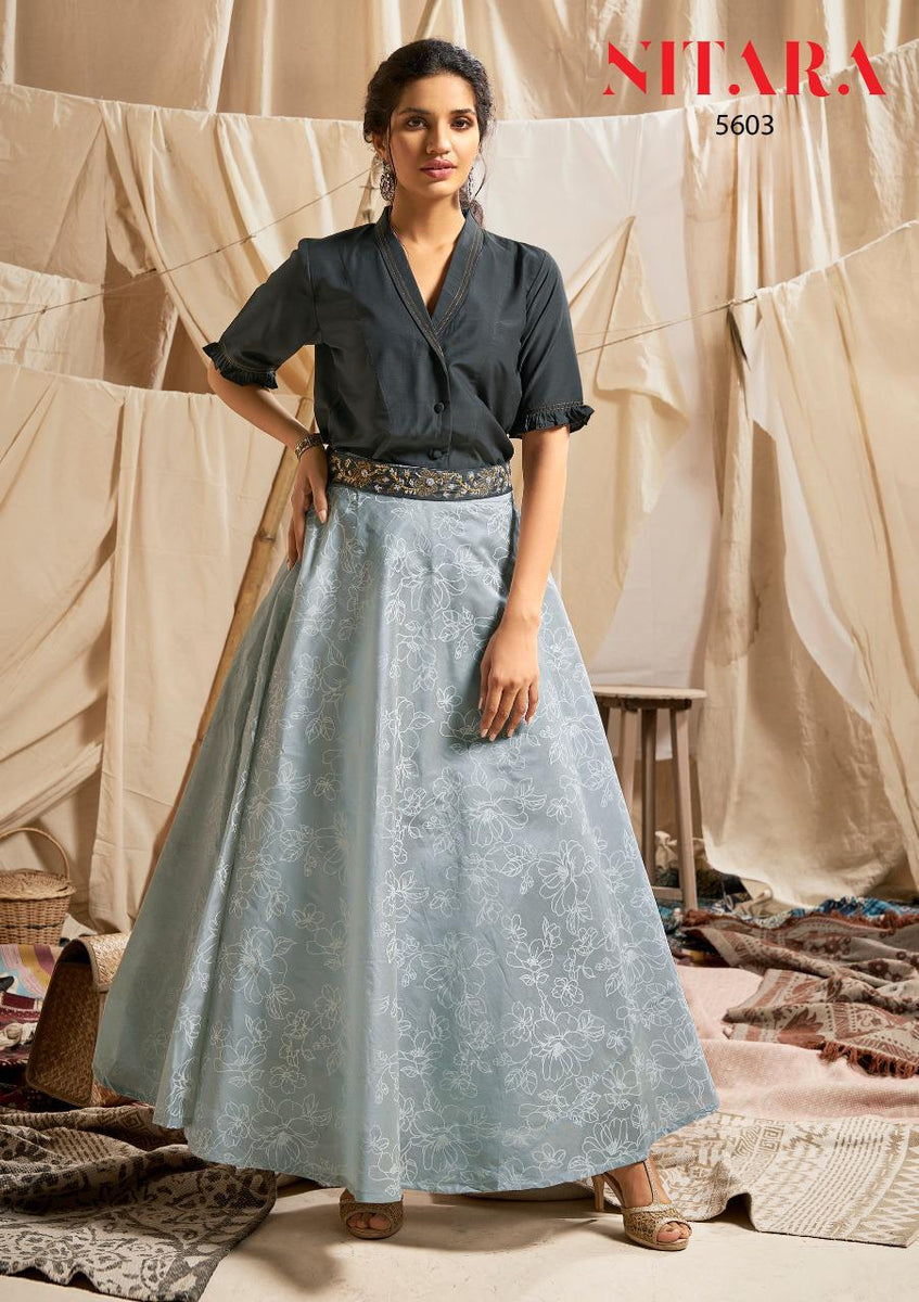 Stylish Skirt Shirt Design Long Skirt And Shirt Design Online