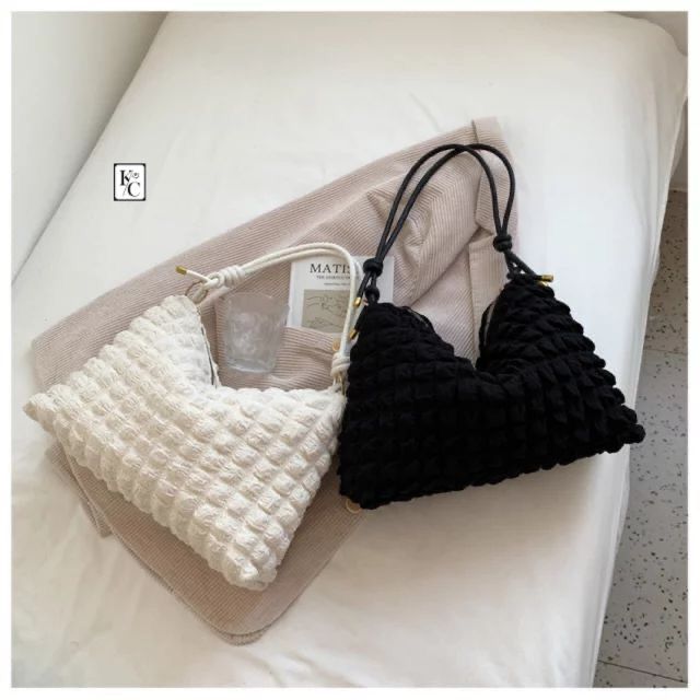 Women Bag Baguette Fashion Solid Zipper Shoulder Bags Handbags Crossbody  All-match Girls Bag-PANI001HB