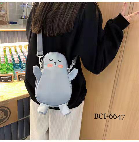 Nylon Women Crossbody Bag High Quality Fashion Bunny Doll Hairball Shoulder Bags Cute Bag-SKD001CB