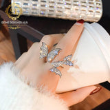 Beautiful Resizable Butterfly  Ring For women-DUB001BR