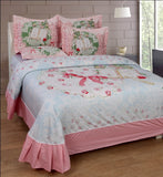 Pure Cotton Bedsheets with frills
