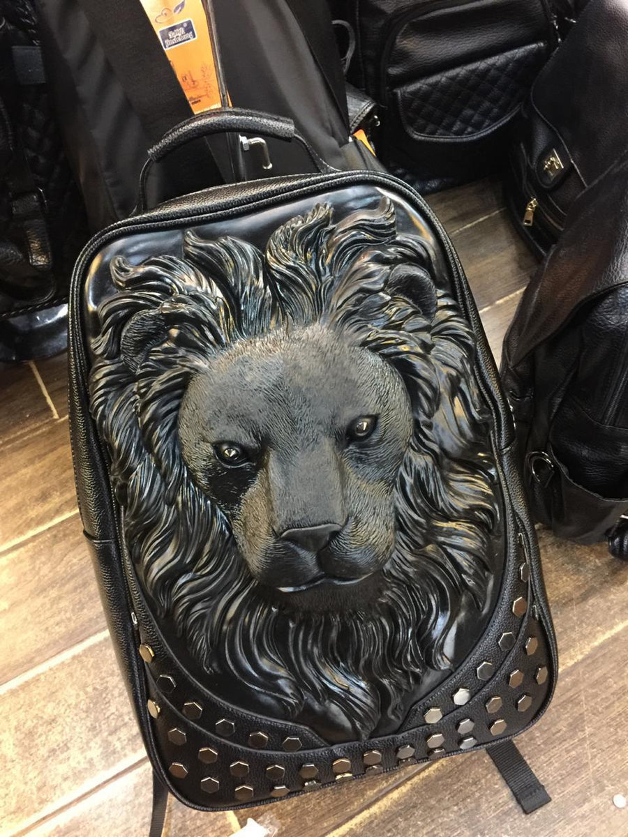 Lion sales face backpack