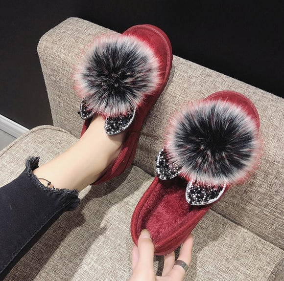 Fur Loafers For Women