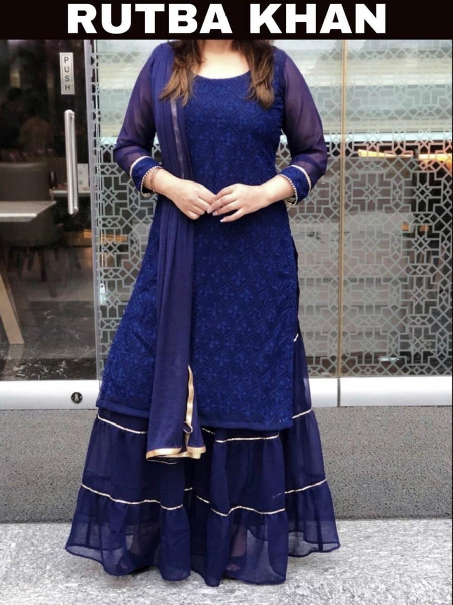 Rutba khan kurti sharara – - Main Image