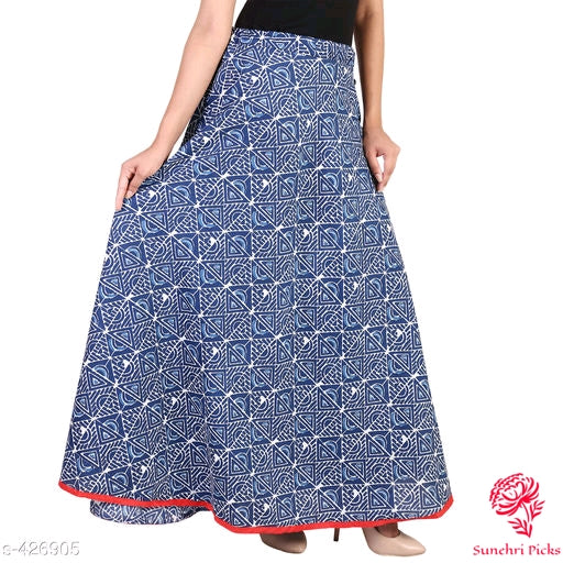 Ladies Jaipuri Printed Long Skirts Vol 7