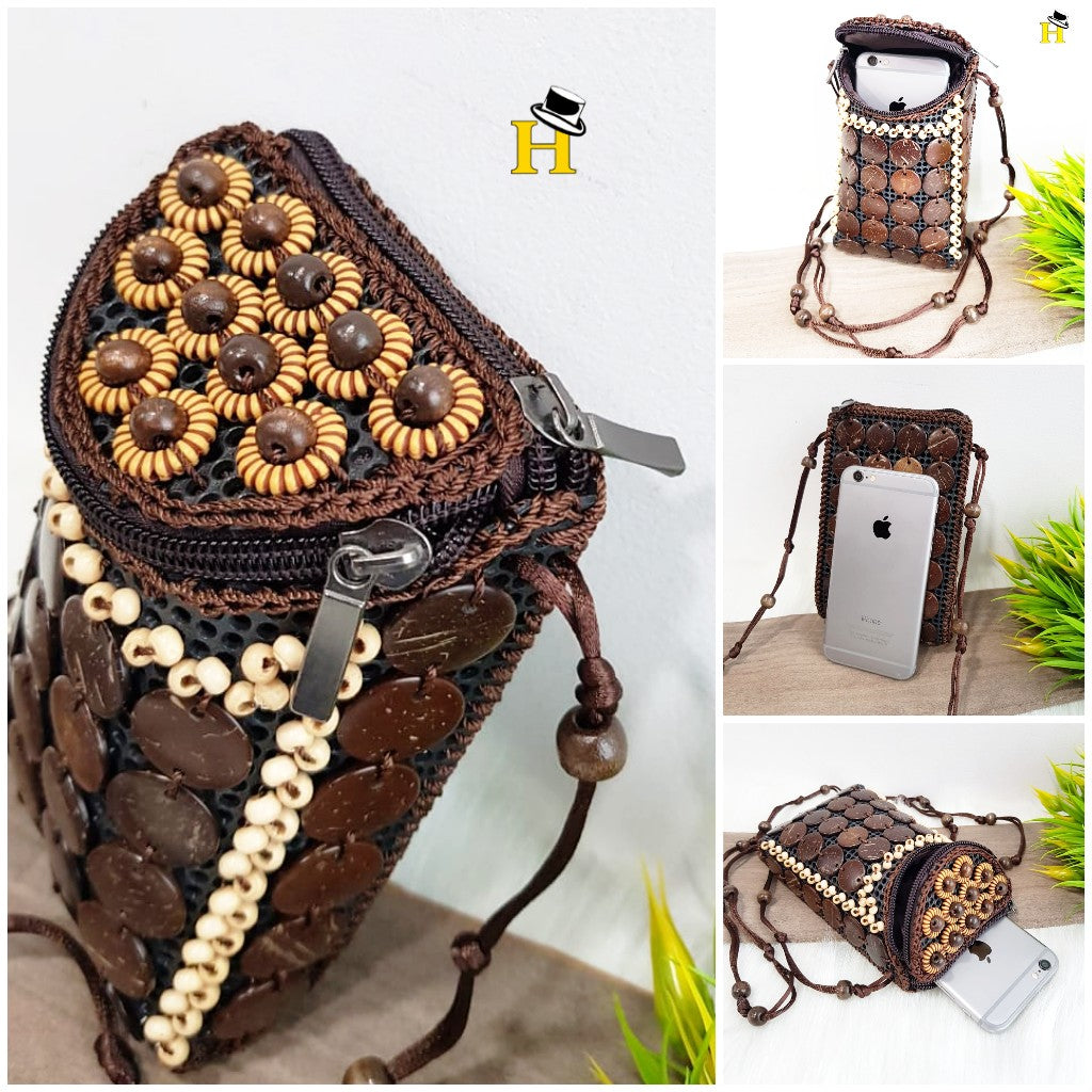Coconut shell sling bag Clearance