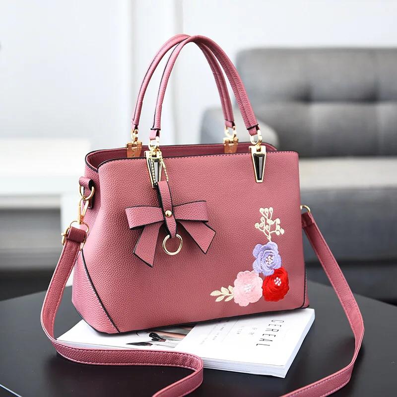 ROSE STYLISH HAND BAG FOR WOMEN – - Main Image