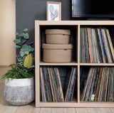 Set of 2 ,Brown shade  Storage Organizer Boxes  for Cleaner  Homes -PANI001SOB