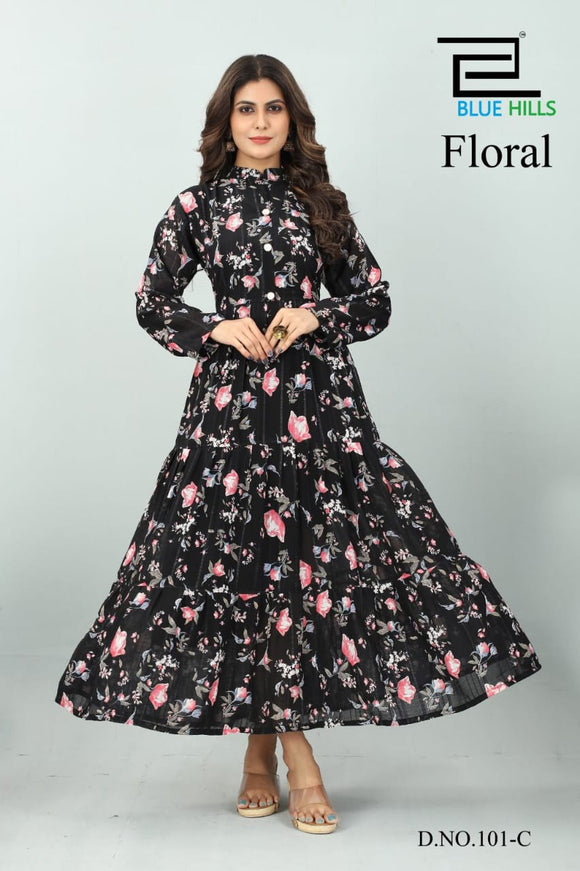 Buy Black Full Length Gown- Jointlook.com/shop