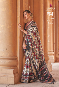 New   Beautifully Designed Patola Soft Silk Saree For Women -OM001PSB