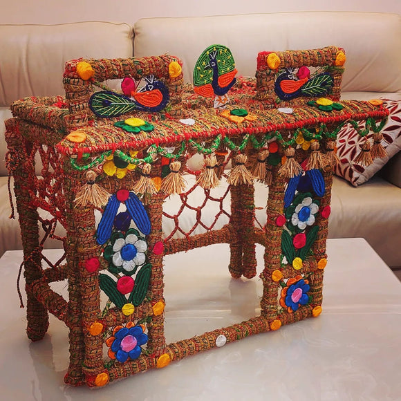 New Decorated  Phool khas bangla for laddu Gopala - BRIJ001PBG