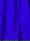 Vydehi , Indigo Blue Pure Kancheevaram Silk Saree for Women -PDS001IBS