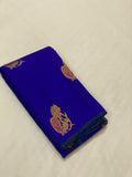 Vydehi , Indigo Blue Pure Kancheevaram Silk Saree for Women -PDS001IBS