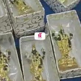Set of 10 , Gold Plated Lord Balaji Idols For Gifting -CS001LB