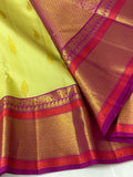 Seetharamam , elegant Kanjivaram Pure Silk Saree for Women-PDS001KSE