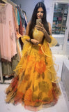 Fully Stitched Yellow Haldi Lehenga -SSS001YHL