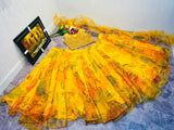 Fully Stitched Yellow Haldi Lehenga -SSS001YHL