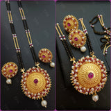 Exclusive Crystal/moti Pendant Trendy collection Mangalsutra-KARTI001MSF