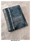 Anaaya , Batik Printed Semi Tussar Silk Saree with Blouse-KIA001STS