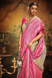 Mythili , New Banarasi Soft Silk Woven Saree for Women-SATYA001BS