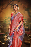 Sumangala  , New Banarasi Soft Silk Woven Saree for Women-SATYA001BSC