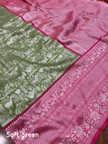 Shakuntala , New Banarasi Soft Silk Woven Saree for Women-SATYA001BSB