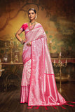 Sujatha , New Banarasi Soft Silk Woven Saree for Women-SATYA001BSA