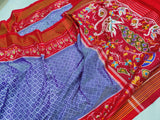 Amrapali , Exclusive Twill Ikat Designer Patola  Silk Saree -POCHI001PSA