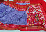 Amrapali , Exclusive Twill Ikat Designer Patola  Silk Saree -POCHI001PSA