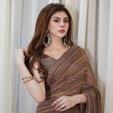New launching Bollywood Block Buster Sequins Design saree for women -SSS001SS