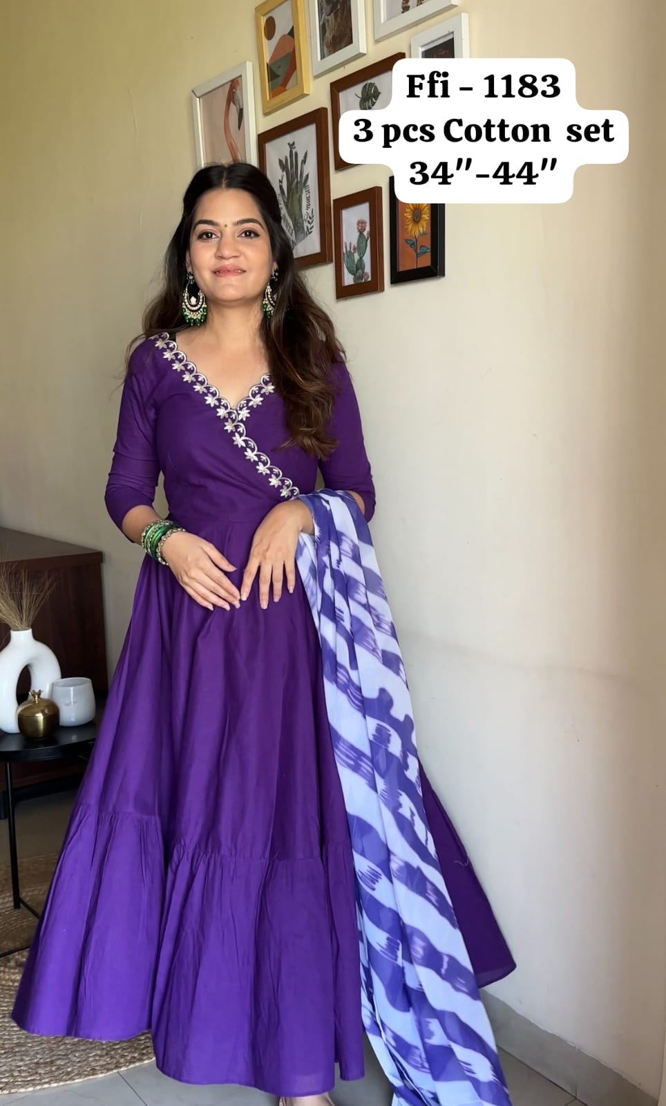 Designer Kurti Patola Print Embroidered Cotton Kurti With Pant and Dupatta  Set, Jaipuri Style Lace Work Kurti With Pant Set, Gift for Her, - Etsy