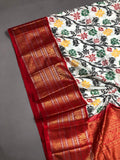 Madhubala , elegant  ikkat silk saree for Women -SACH001SS