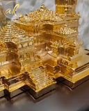 Jai Shri Ram ,Beautiful  Golden Model of Ram Mandir ,Ayodhya -SHAKI001RM
