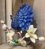 Beautiful Blue Peacock Table Decor-ANUB001PT