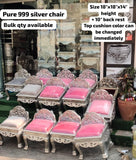 999 silver chair for Puja purpose -UYL001SC