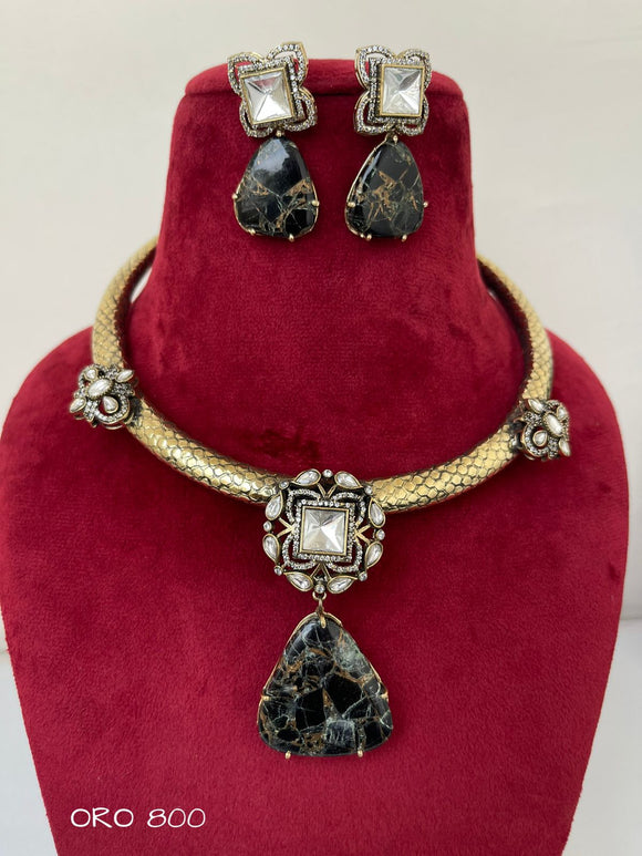 Sandy , elegant Designer Necklace set for women -SANDY001S