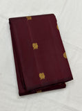 Radhika , Pure Kanchipuram Silk Hand Woven 1G Pure Zari hand weaving jari butta rich pallu with blouse-SACHI001KS