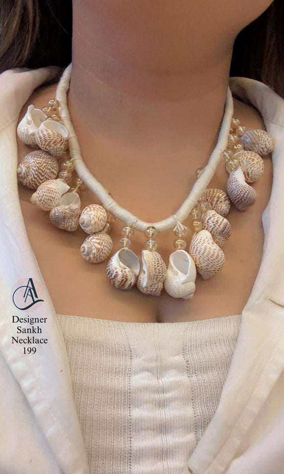 Wahada , elegant Shell Necklace for women -JAYDU001SN