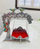 Madanamohana , Big size jhula with semi precious stone work decoration for Janmashtami 2025-AKSH001JJ8