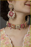Abinaya , elegant Flower Jewellery combo for Haldi / Mehandi -AIKA001HJ