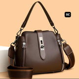 Elegant Deep Brown  Sling Bag for Women -SC001BRS