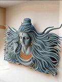 Jada Dhari Lord Shiva Mural Fiber Wall Decor for Decoration -ANUB001SD
