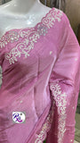 Pastel Pink Shade Party wear Fancy Saree for women -SOC001PLP
