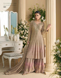 Sayuri Designer Georgette Stitched Kurti Palazo Dupatta for women -RIM001KPDB