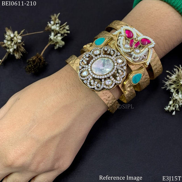 Malaika ,elegant Fusion Kada / Bracelet for women -JAYDU001KB