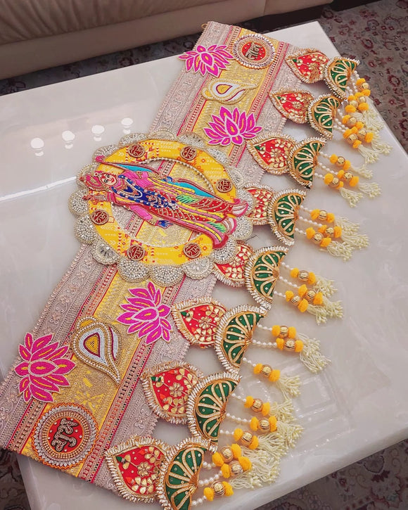 Jai Shriram  , Beautiful Bandanwar / Thoran for Decorating Your Doors This Diwali 2025-MOI001JS